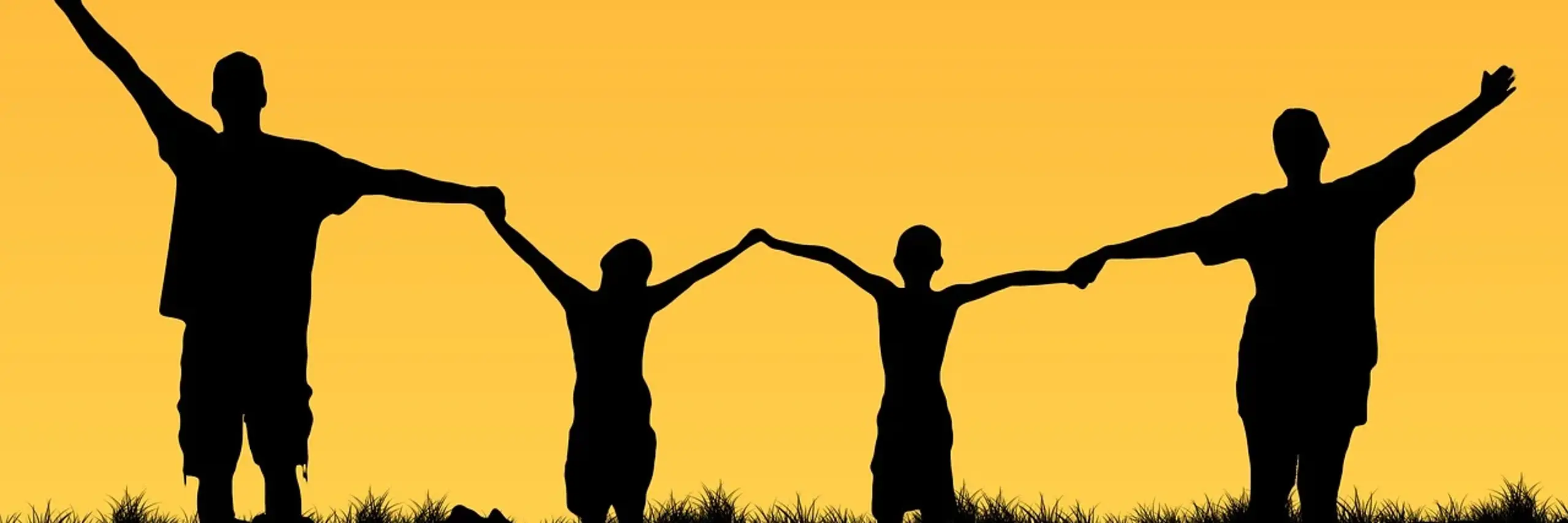 Foto von Eltern mit Kindern