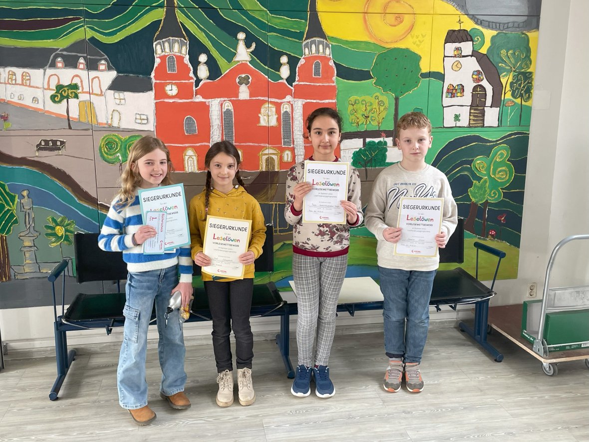 Bild der Gewinner 3. Schuljahr